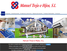 Tablet Screenshot of manueltrejoehijos.com